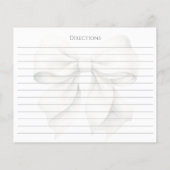 Gepersonaliseerde Witte Boog Vrijgezellenfeest Rec (Achterkant)