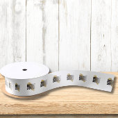 Gepersonaliseerde witte Logo kleding Hals Labels Satijnen Lint