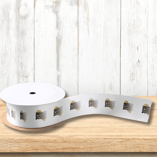 Gepersonaliseerde witte Logo kleding Hals Labels Satijnen Lint