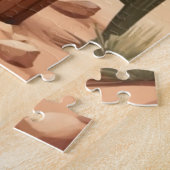 Gepersonaliseerde woestijnweg Kinder Legpuzzel (Zijkant)