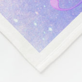 Gepersonaliseerde Wolken en Sterren Nap Deken (Hoek)