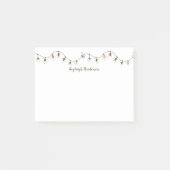 Gepersonaliseerde wonderlassen met rotskleurige ke post-it® notes (Voorkant)