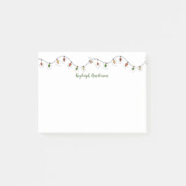 Gepersonaliseerde wonderlassen met rotskleurige ke post-it® notes