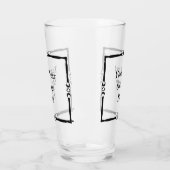 Gepersonaliseerde woning of bedrijf glas (Links)