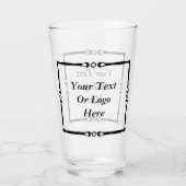 Gepersonaliseerde woning of bedrijf glas (Voorkant)