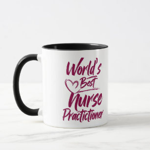 Gepersonaliseerde "World's Best Nurse Practitioner Mok
