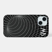 Gepersonaliseerde Wormhole telefoonhoes iPhone 15 Case (Achterkant horizontaal)