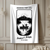 Gepersonaliseerde worp, koppels bruiloft deken, vi sherpa deken