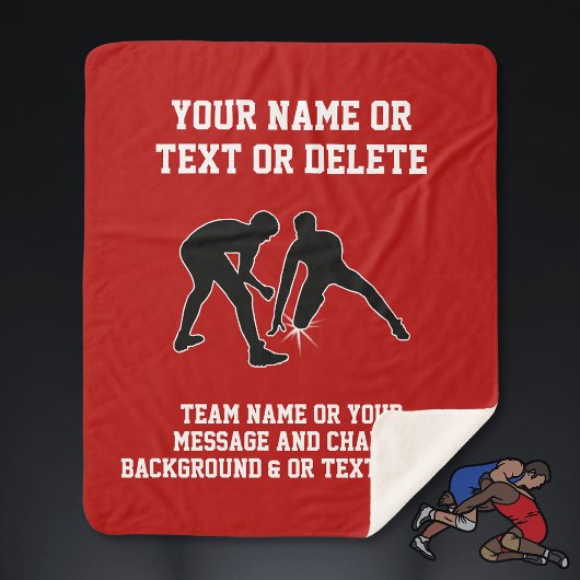 Gepersonaliseerde worstelgeschenken voor senioren  sherpa deken