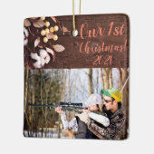 Gepersonaliseerde XMAS Ornament Cotton Branch op D (Links)