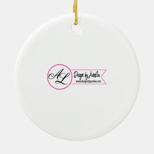 Gepersonaliseerde XMAS Ornament Cotton Branch op D (Achterkant)