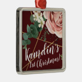 Gepersonaliseerde XMAS Ornament Geometrische Tuinw (Rechts)