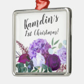 Gepersonaliseerde XMAS Ornament Lavendel Hibiscus (Links)