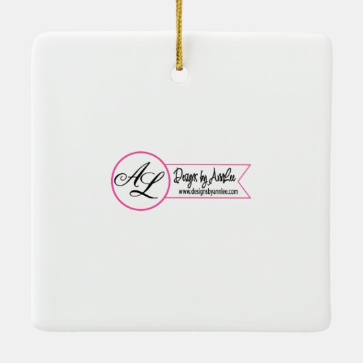 Gepersonaliseerde XMAS Ornament Sunny Morning Boer (Achterkant)