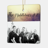 Gepersonaliseerde XMAS Ornament Sunrise Pathway Wa (Links)