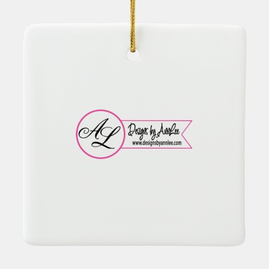 Gepersonaliseerde XMAS Ornament Sunrise Pathway Wa (Achterkant)