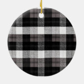 Gepersonaliseerde XMAS Ornament Truck Buffalo Plai (Achterkant)