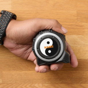 Gepersonaliseerde Yin Yang tape maatregel cadeau v Rolmaat