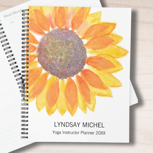 Gepersonaliseerde Yoga Instructor Planner 2023