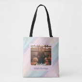 Gepersonaliseerde Yoga Lover Leraar Moeder Vrouwen Tote Bag (Voorkant)