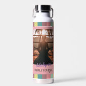 Gepersonaliseerde Yoga Lover Leraar Moeder Vrouwen Waterfles (Voorkant)