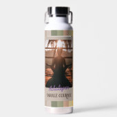 Gepersonaliseerde Yoga Lover Leraar Moeder Vrouwen Waterfles (Voorkant)