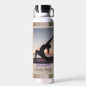 Gepersonaliseerde Yoga Lover Leraar Moeder Vrouwen Waterfles (Achterkant)