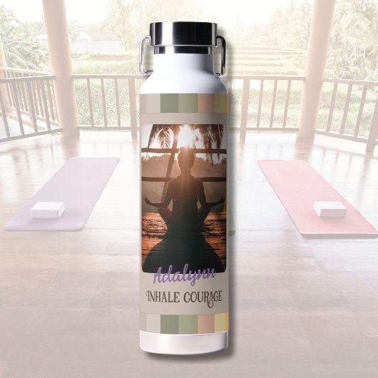 Gepersonaliseerde Yoga Lover Leraar Moeder Vrouwen Waterfles