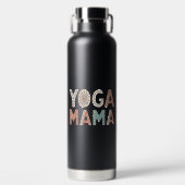 Gepersonaliseerde Yoga Mama Geïsoleerd Waterfles (Voorkant)