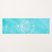 Gepersonaliseerde Yoga Mat Meditatie Gift Vrouwen  (Voorkant (horizontaal))