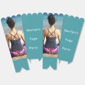 Gepersonaliseerde Yoga Party Bedankdoosjes (Ongevouwen)