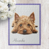 Gepersonaliseerde Yorkie Jigsaw Puzzel
