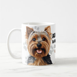 Gepersonaliseerde Yorkie Mom, Yorkie Dad, Yorkie L Koffiemok