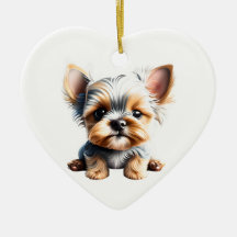 Gepersonaliseerde Yorkshire Terrier Puppy