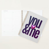 Gepersonaliseerde You & Me Glitter Wedding Planner (Display)