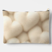 Gepersonaliseerde Zachte Pastel Crèmeachtige Hart Etui (Achterkant)