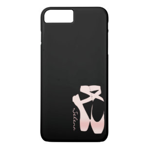 Gepersonaliseerde Zachte Roze Balletschoen voor ve Case-Mate iPhone Case