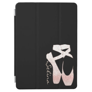 Gepersonaliseerde Zachte Roze Balletschoen voor ve iPad Air Cover