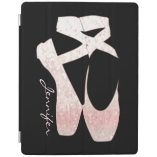 Gepersonaliseerde Zachte Roze Balletschoen voor ve iPad Cover