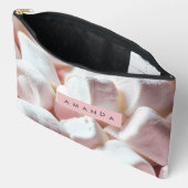 Gepersonaliseerde Zachte Roze Marshmallow Droom Etui (Open)