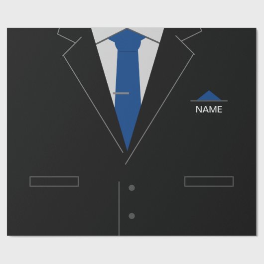 Gepersonaliseerde zakelijke inpakpapier Aangepaste (Vlak)