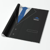 Gepersonaliseerde zakelijke inpakpapier Aangepaste (Uitgerold)