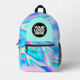 Gepersonaliseerde zakelijke Logo en tekst holograf Bedrukte Rugzak