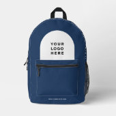 Gepersonaliseerde zakelijke Logo en tekstmedewerke Bedrukte Rugzak (Voorkant)