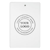 Gepersonaliseerde zakelijke Logo merkproducten Mini Klembord (Achterkant)
