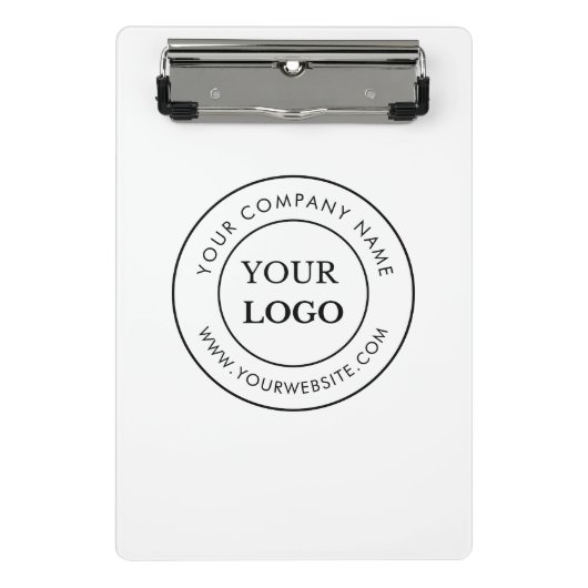 Gepersonaliseerde zakelijke Logo merkproducten Mini Klembord (Voorkant)