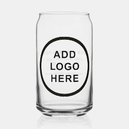 Gepersonaliseerde zakelijke Logo Naam Adres Websit Blikvorm Glas