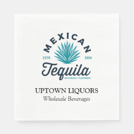 Gepersonaliseerde zakelijke papieren servet