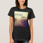 Gepersonaliseerde zakelijke T-shirt Sunrise Pathwa (Voorkant)