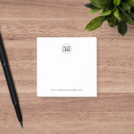 Gepersonaliseerde zaken Voeg Logo Modern Minimalis Post-it® Notes